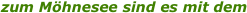 zum M�hnesee sind es mit dem 